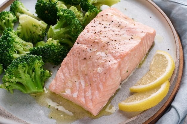 salmon and broccoli diet